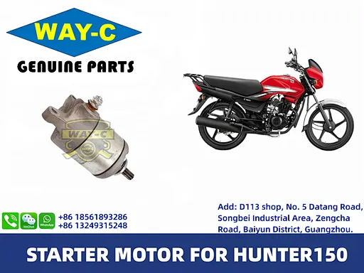 WAY-C HERO HUNTER150 STARTER MOTOR FOR HUNTER 150 / Hunk 150 & Hero Xtreme 150 31200-KSP-901